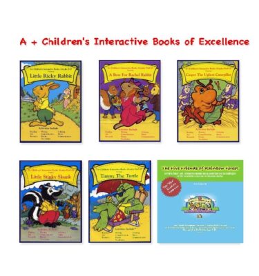 A+ Children’s Interactive Books of Excellence and Audio Book (Grades PreK-2 and Grades 3-5)