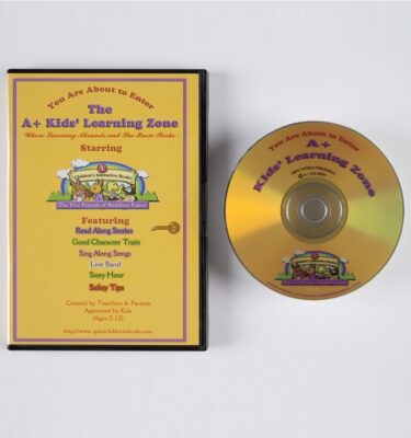 A+ Kids' Learning Zone DVD  (Special Discount for Schools) - 25 DVD's per Set